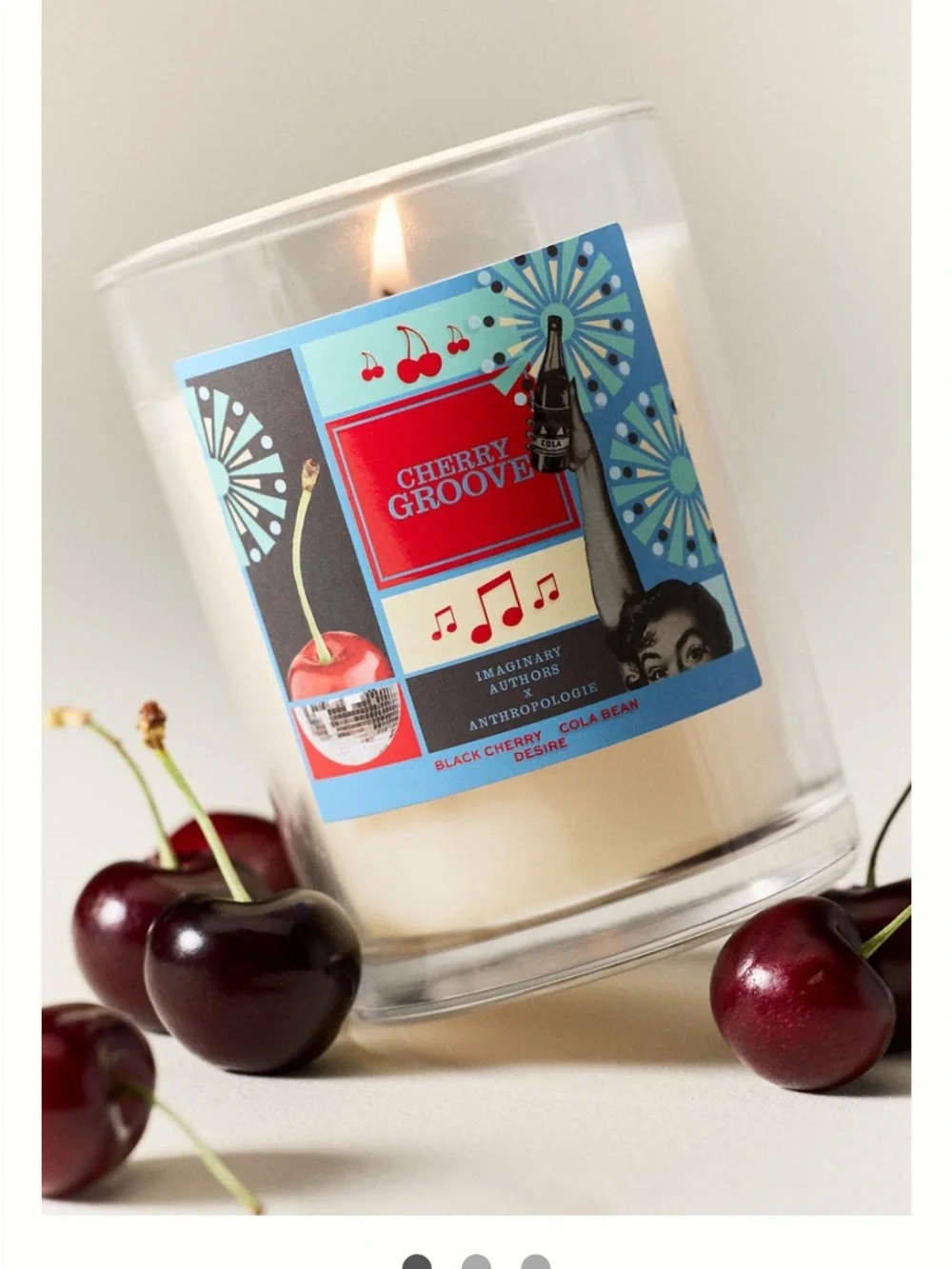 Anthropologie scented candle